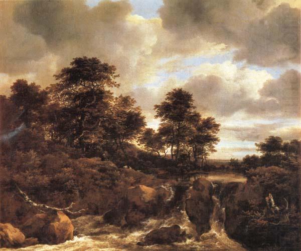 Landscape with Waterfall, Jacob van Ruisdael